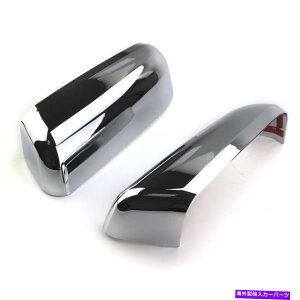 N[Jo[ tBbg09-14tH[hF-150 2hA4hANbL㔼~[Jo[Lbv2PC Fits 09-14 FORD F-150 2 Door 4 Door Chrome Plated Top Half Mirror Cover Caps 2pc