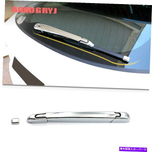 �N���[���J�o�[ Jaguar E-Pace 2018-2019 Chrome Lear Window Wiper Cover Trim 4PCS�̂��߂� For Jaguar E-PACE 2018-2019 Chrome Rear window wiper cover trim Decorate 4pcs�y���s�A���i�z