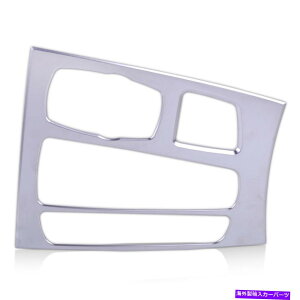N[Jo[ Chrome GearVtgʒupl̑Jo[BMW x5 F15 2014-2017ɍgtBbg Chrome Gear Shift Position Panel Decor Cover Trim Fit For BMW X5 F15 2014-2017