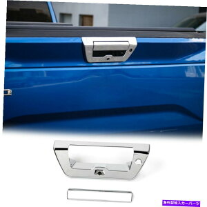 N[Jo[ e[Q[ghAnh̑Jo[tH[hF150 2015-2019ANZT[p̃gx[ Tailgate Door Handle Decor Cover Trim Bezel for Ford F150 2015-2019 Accessories