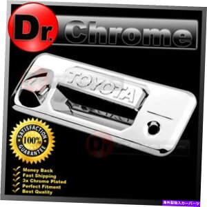 N[Jo[ 14-15g^chN[}bNX_uLuNe[Q[gnhJo[+Jz[ 14-15 TOYOTA TUNDRA CREW MAX DOUBLE CAB Chrome Tailgate Handle Cover+Camera Hole