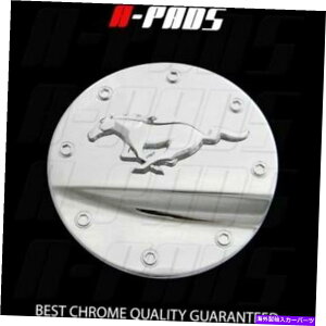 �N���[���J�o�[ 2015-16 17 18 19 20 2021�t�H�[�h�}�X�^���O�N�����K�X�L���b�v�J�o�[�t���|�j�[���S For 2015-16 17 18 19 20 2021 Ford Mustang Chrome Gas Cap Cover With Pony Logo�y���s�A���i�z