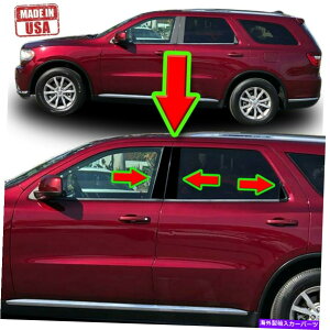 �h�A�s���[ �_�b�W�f�������S�̍������g����11-19 6pc�Z�b�g�h�A�J�o�[�s�A�m�|�X�g Black Pillar Trim for Dodge Durango 11-19 6pc Set Door Cover Piano Post�y���s�A���i�z