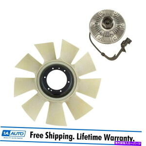 Radiator ���W�G�[�^�[�t�@���N���b�`���u���[�h�L�b�g�t�H�[�h�X�[�p�[�f���[�e�B6.0L�p���[�X�g���[�N�f�B�[�[���p�Z�b�g Radiator Fan Clutch & Blade Kit Set for Ford Super Duty 6.0L Powerstroke Diesel�y���s