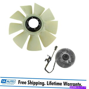 Radiator ���W�G�[�^�[�t�@���N���b�`���t�@���u���[�h�L�b�g�Z�b�g�_�b�W�����J�~���Y�^�[�{�f�B�[�[���V���� Radiator Fan Clutch & Fan Blade Kit Set for Dodge Ram Cummins Turbo Diesel New�y���s�A���i�z