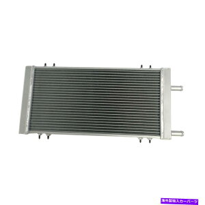 Radiator 2̃A~jEWG[^[C琅ւ̃C^[N[[M19mm 2 Row Aluminum Radiator Air to Water Intercooler Heat Exchanger 19mm Silver