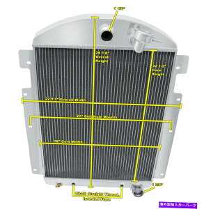 Radiator 1937�N�̃V�{���[�g���b�Nv8�ϊ��̂��߂�3��̍��x�ȃ`�����s�I�����W�G�[�^�[ 3 Row Advanced Champion Radiator for 1937 Chevrolet Truck V8 Conversion�y���s�A���i�z