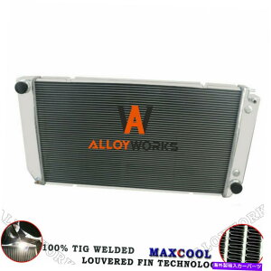 Radiator 3̃RAWG[^[Chevy GMC C/K 1500 2500 3500 Tahoe Yukon 6.5L V8 94-02 3 Row CORE Radiator For Chevy GMC C/K 1500 2500 3500 Tahoe Yukon 6.5L V8 94-02
