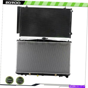 Radiator J[WG[^[A/CRfT[Lbg12-15NTXRX350 11-15g^VGiɓK܂ Car Radiator and A/C Condenser Kit Fits 12-15 Lexus RX350 11-15 Toyota Sienna