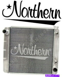 Radiator �m�[�U��209614�A���~�j�E�����W�G�[�^�[�V�F�r�[GM 28 x 19�g�����X�~�b�V�����I�C���N�[���[ Northern 209614 Aluminum Radiator Chevy GM 28 X 19 With Transmission oil cooler�y���s�A���i�z