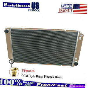 Radiator 3��A���~�j�E�����W�G�[�^�[�t�B�b�g94-2000�V�{���[GMC C/K 1500 2500 3500�s�b�N�A�b�v�x�O 3 Row Aluminum Radiator fit 94-2000 Chevy GMC C/K 1500 2500 3500 Pickup Suburban�y���s�A���i�z