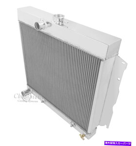 Radiator 1965 1966 1967 1968 1969v}Xq3񔎎mWG[^[i22 "̃RAj 1965 1966 1967 1968 1969 Plymouth Satellite 3 Row DR Radiator (22" Wide Core)