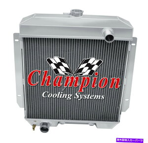 Radiator 1954�N�̃}�[�L�����[�J�X�^��V8�G���W����CC54B��3�񃌁[�V���O�`�����s�I�����W�G�[�^�[ 3 Row Racing Champion Radiator for 1954 Mercury Custom V8 Engine #CC54B�y���s�A���i�z