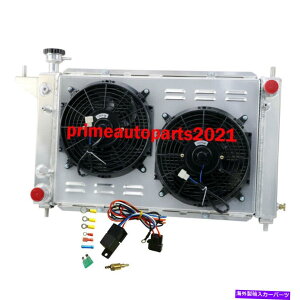 Radiator 3񃉃WG[^[+VEht@+1994-1996 Ford Mustang 3.8L V6 5.0L V8̃[ 3 Rows Radiator+Shroud Fan+Relay For 1994-1996 Ford Mustang 3.8L V6 5.0L V8