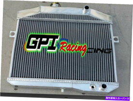 Radiator ボルボAmazon P1800 B18 B20エンジンGT 1959-1970 MTアルミニウムラジエーター56mm用 FOR Volvo Amazon P1800 B18 B20 Engine GT 1959-1970 MT Aluminum Radiator 56MM