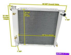 Radiator 1994年の3列アルミニウムチャンピオンラジエーターマツダB4000ピックアップV6エンジン＃CC1164 3 Row Aluminum Champion Radiator for 1994 Mazda B4000 Pickup V6 Engine #CC1164