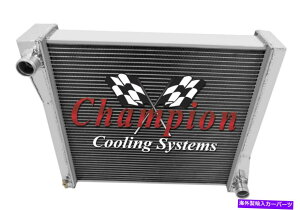 Radiator 3��̃E�G�X�^���`�����s�I�����W�G�[�^�[1941�N�̃W�[�v�E�B���X��cc41wlb 3 Row Western Champion Radiator for 1941 Jeep Willys #CC41WLB�y���s�A���i�z