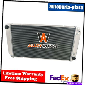 Radiator 3V{[/GMC̃WG[^[C/K 1500 2500 3500 6.5L V8^[{fB[[1994-2002 3 Rows Radiator For Chevy/GMC C/K 1500 2500 3500 6.5L V8 Turbo Diesel 1994-2002