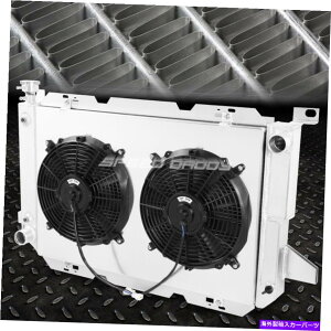 Radiator 85-96 F150/F250 SD V8 MT 3A~jERA[VOWG[^[W/t@VEh FOR 85-96 F150/F250 SD V8 MT 3-ROW ALUMINUM CORE RACING RADIATOR W/FAN SHROUD