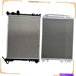 Radiator 2009-10_bW[d/`W[A~jEWG[^[ACRfT[pLbg For 2009-10 Dodge Charger/ Challenger Aluminum Radiator&AC Condenser Cooling Kit