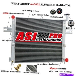 Radiator W[vOh`FL[3A~jEWG[^[1995-2005 3.7L 4.7L 6.1L V6 V8 3 Row Aluminum Radiator For Jeep Grand Cherokee 1995-2005 3.7L 4.7L 6.1L V6 V8