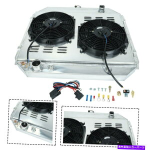 Radiator 1966-79 Ford F150 F250 F350 BRONCO3ROW RADIATOR+SHRAUD FANT[X^bg[ For 1966-79 Ford F150 F250 F350 Bronco 3Row Radiator+Shroud Fan Thermostat Relay