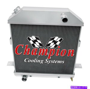 Radiator 1939 40 41 Ford Deluxe with Ford V8 Champion 3��A���~�j�E�����W�G�[�^�[CC4001FD 1939 40 41 Ford Deluxe with Ford V8 Champion 3 Row Aluminum Radiator CC4001FD�y���s�A���i�z