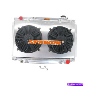 Radiator g^hN[U[80V[Y1993-1997 3rowWG[^[ +t@VEhSpawon AT SPAWON For Toyota Land Cruiser 80 SERIES 1993-1997 3Row Radiator + Fan shroud