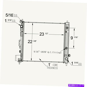 Radiator �v���~�A�����W�G�[�^�[-TYC 13613-�i12����12,000�}�C������ۏ؁j Premium Radiator - TYC 13613 - (12 Month 12,000 Mile Limited Warranty)�y���s�A���i�z
