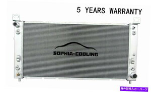 Radiator 2370 34 "RA3񃉃WG[^[tBbgV{[Vo[hxO^zGXJ[h99-14 V8 2370 34"Core 3 Row Radiator Fit Chevy Silverado Suburban Tahoe Escalade 99-14 V8