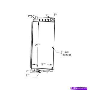 Radiator Radiator-Assembly Tyc 1354414-19~jN[p[ɓK܂ Radiator-Assembly TYC 13544 fits 14-19 Mini Cooper