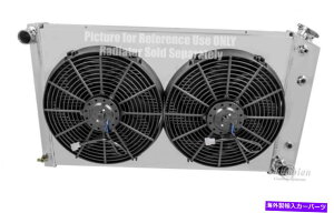 Radiator �V�{���[�s�b�N�A�b�v�A���~�j�E�����W�G�[�^�[�t�@���V�����E�h2-14 �G���N�g���b�N�t�@���������[�A�t�B�b�g161 Chevy Pickup Aluminum Radiator Fan Shroud 2-14 Electric Fans & Relay,fits 161�y���s�A
