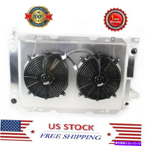Radiator 85-97�t�H�[�hF150 F250 F350 5.0L 5.8L 7.5L�̃A���~�j�E�����W�G�[�^�[�ƃV�����E�h��2x12 �t�@�� ALUMINUM RADIATOR&SHROUD&2x12FAN FOR 85-97 FORD F150 F250 F350 5.0L 5.8L 7.5L�y���s�A���i�z
