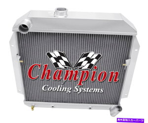 Radiator 1955N3̃Ag~bN`sIWG[^[1956v}XZ_CC5556 3 Row Atomic Champion Radiator for 1955 1956 Plymouth Sedans #CC5556