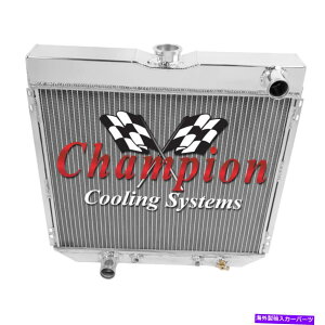 Radiator 3��RN�`�����s�I�����W�G�[�^�[���[�z�[�X�h���C�o�[20 1970�N����1977�N�t�H�[�h�}�[�x���b�N 3 Row RN Champion Radiator Lowhose Driver 20 Core for 1970 - 1977 Ford Maverick�y���s�A���i�z