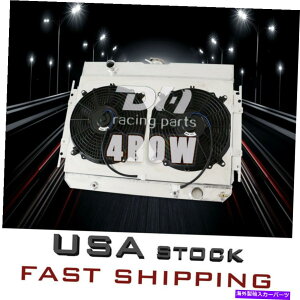 Radiator 4��A���~�j�E�����W�G�[�^�[+�V�����E�h+63-68�V�{���[�C���p�� /64-67�G���J�~�mat /mt 4 Row Aluminum Radiator+Shroud+Fan For 63-68 Chevy Impala /64-67 EL Camino AT/MT�y���s�A���i�z