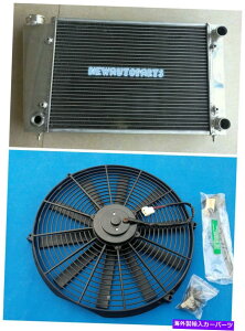 Radiator A~jEWG[^[ +t@tHNX[QVWStIi74-j1.5jbZ̃GAR Aluminum Radiator + Fan VOLKSWAGEN VW GOLF I (74-) 1.5 With Air Con FOR NISSENS