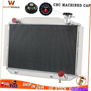 Radiator Chevy Corvette 350 4.3L 4.6L V83RAA~jEWG[^[1955-1960 3 Row Core Aluminum Radiator For Chevy Corvette 350 4.3L 4.6L V8 AT MT 1955-1960