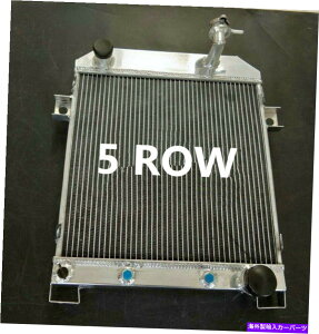 Radiator WK[MK25A~jEWG[^[2.5 Daimler V8 1962-1967 63 1964 1965 at 5 Row Aluminum Radiator for JAGUAR MK2 2.5 DAIMLER V8 1962-1967 63 1964 1965 AT