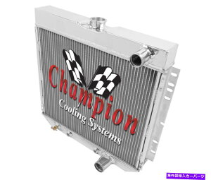 Radiator 1966 1967 1968 1969�t�H�[�h�����`�F���`�����s�I��3��A���~�j�E�����W�G�[�^�[CC340 1966 1967 1968 1969 Ford Ranchero Champion 3 Row Aluminum Radiator CC340�y���s�A���i�z