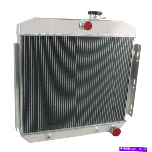 Radiator 3��t���A���~�j�E�����W�G�[�^�[�ɓK������1955-1957�V�{���[�x���G�A/�m�}�hL6�G���W�� 3 Row Full Aluminum Radiator Fits 1955-1957 Chevy Bel Air/ Nomad L6 Engine�y���s�A���i�z