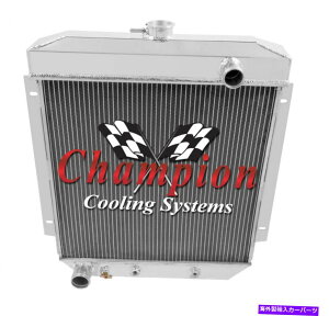 Radiator 3�񂷂ׂẴA���~�j�E���p�t�H�[�}���X�L�����f�B�A�W�A1954-56�t�H�[�h�J���g���[�Z�_��/�X�N���C�Av8 3 Row All Aluminum Performance CARadiator 1954 - 56 Ford Country Sedan/Squire V8�y���s�A���i�z