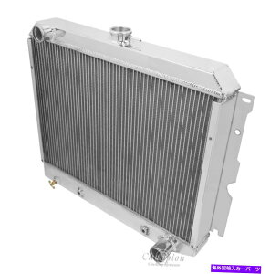 Radiator 3��`�����s�I��Mopar Dodge / Plymouth Cars�̂��ׂẴA���~�j�E�����W�G�[�^�[22 �R�A 3 Row Champion All Aluminum Radiator for MOPAR Dodge / Plymouth Cars 22 Core�y���s�A���i�z