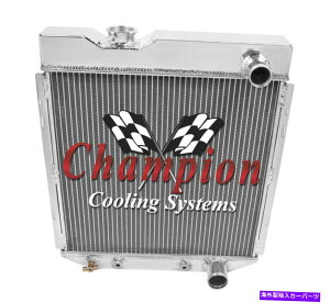 Radiator 1964 1965�t�H�[�h�t�@���R���A���~�j�E��3��`�����s�I�����W�G�[�^�[DPI 259 289 CI�B���ꂾ�� 1964 1965 Ford Falcon Aluminum 3 Row Champion Radiator DPI 259 289 ci. only�y���s�A���i�z