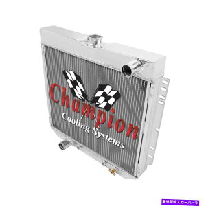 Radiator 3��SZ�`�����s�I�����W�G�[�^�[���[�z�[�X�h���C�o�[20 1969-1970�t�H�[�h�}�X�^���O�̃R�A 3 Row SZ Champion Radiator Lowerhose Driver 20 Core for 1969-1970 Ford Mustang�y���s�A���i�z