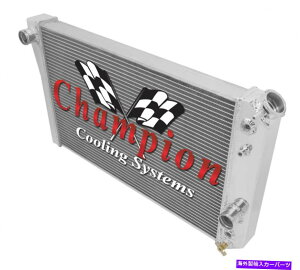 Radiator 1984�N����1990�N�̃V�{���[S10 V8�ϊ���3 row���q�`�����s�I�����W�G�[�^�[ 3 Row Atomic Champion Radiator for 1984 - 1990 Chevrolet S10 V8 Conversion�y���s�A���i�z