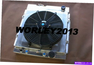 Radiator 3RAA~jEWG[^[ +VEh +t@}X^OV8 289 302EBU[1964-1966 3 core aluminum radiator + shroud + fan for MUSTANG V8 289 302 WINDSOR 1964-1966