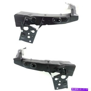Radiator 2WG[^[CAPAZbǵACX-5yÃRAhCo[ƏȑLH RHT|[gĂ܂ CAPA Set of 2 Radiator Supports Core Driver & Passenger Side LH RH for CX-5 Pair