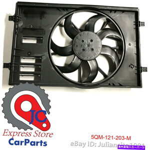 Radiator 5QM121203M�t�H���N�X���[�Q���{����OEM 2019�S���t�G���N�g���b�N�t�@�����W�G�[�^�[�t�@�������O�J�E�� 5QM121203M VOLKSWAGEN GENUINE OEM 2019 GOLF ELECTRIC FAN RADIATOR FAN RING COWL�y���s�A���i�z