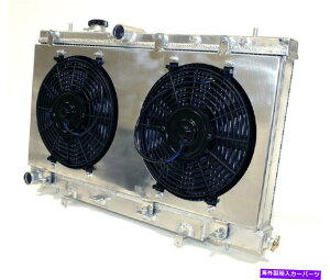 Radiator XoCvbTWRXyʃfARASTI W/t@YonakaA~jEWG[^[ Yonaka Aluminum Radiator for Subaru Impreza WRX Lightweight Dual Core STi w/Fans
